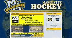 Desktop Screenshot of muhockey.com